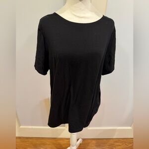 Torrid Black Short Sleeve Tee